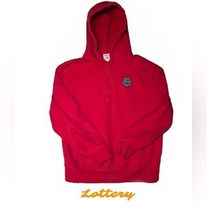Supreme hoodie and Lacoste collab